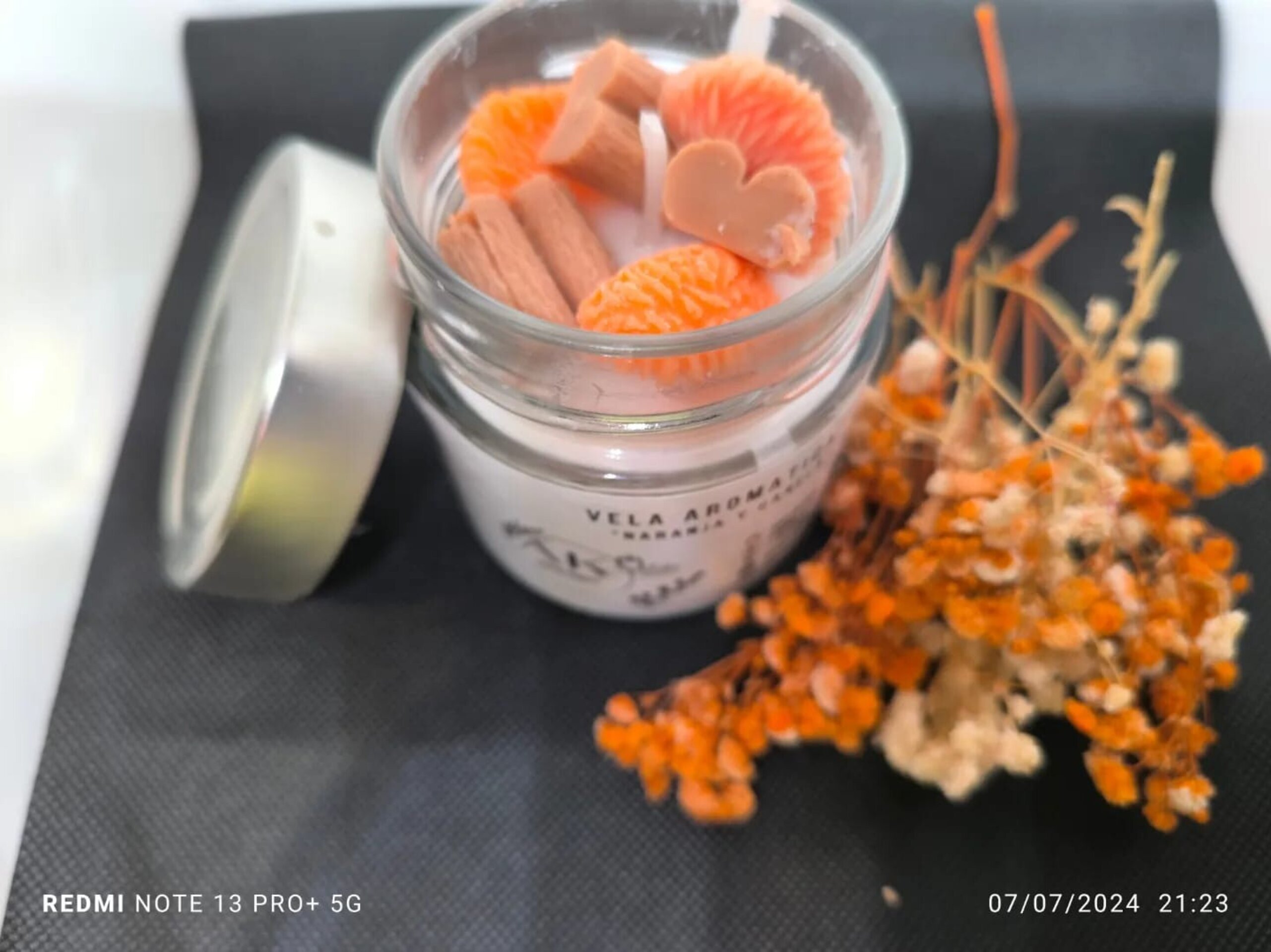 Vela de Naranja Y canela - 6