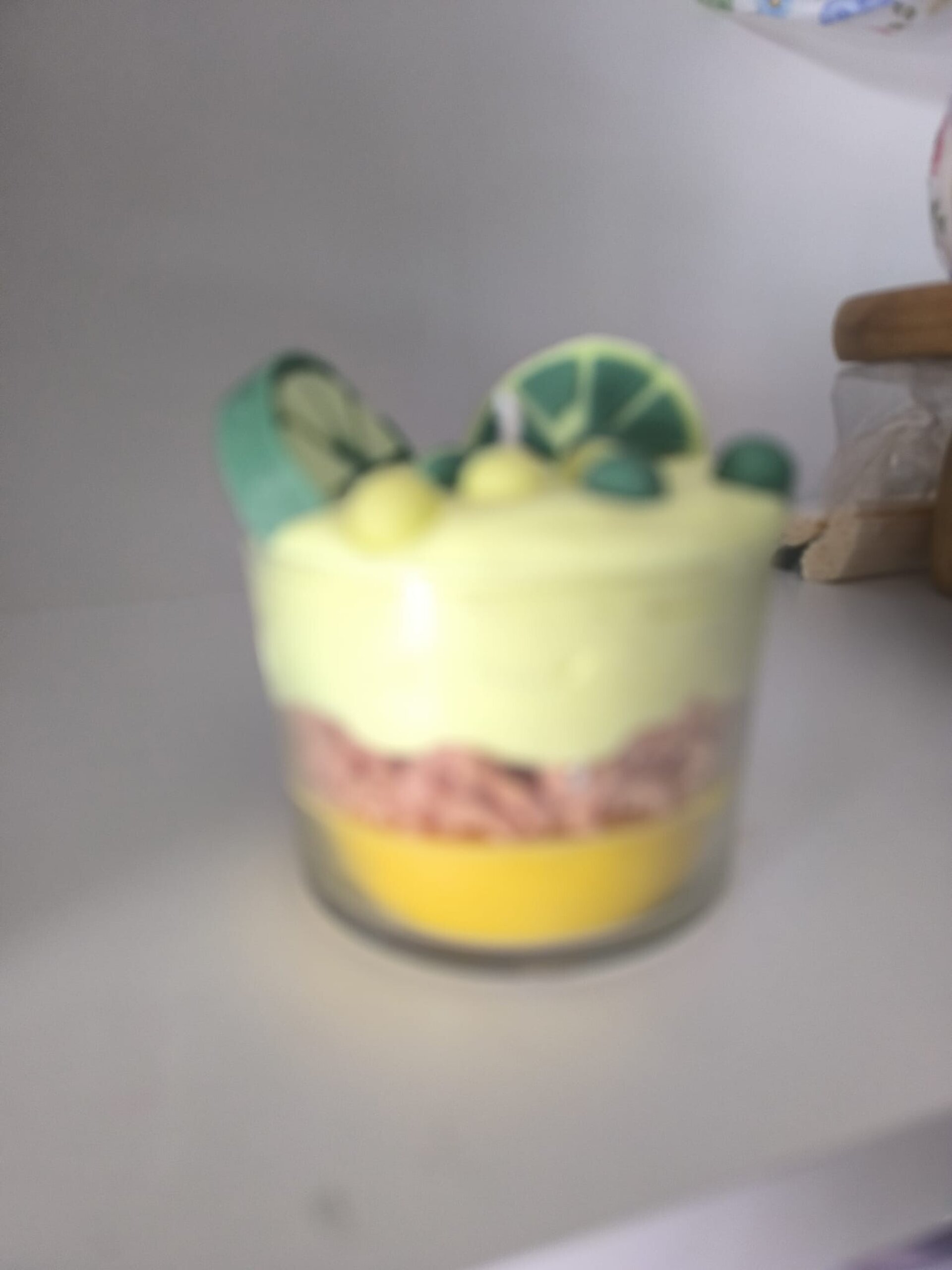 Vela de Postre Mango y Limon - 1