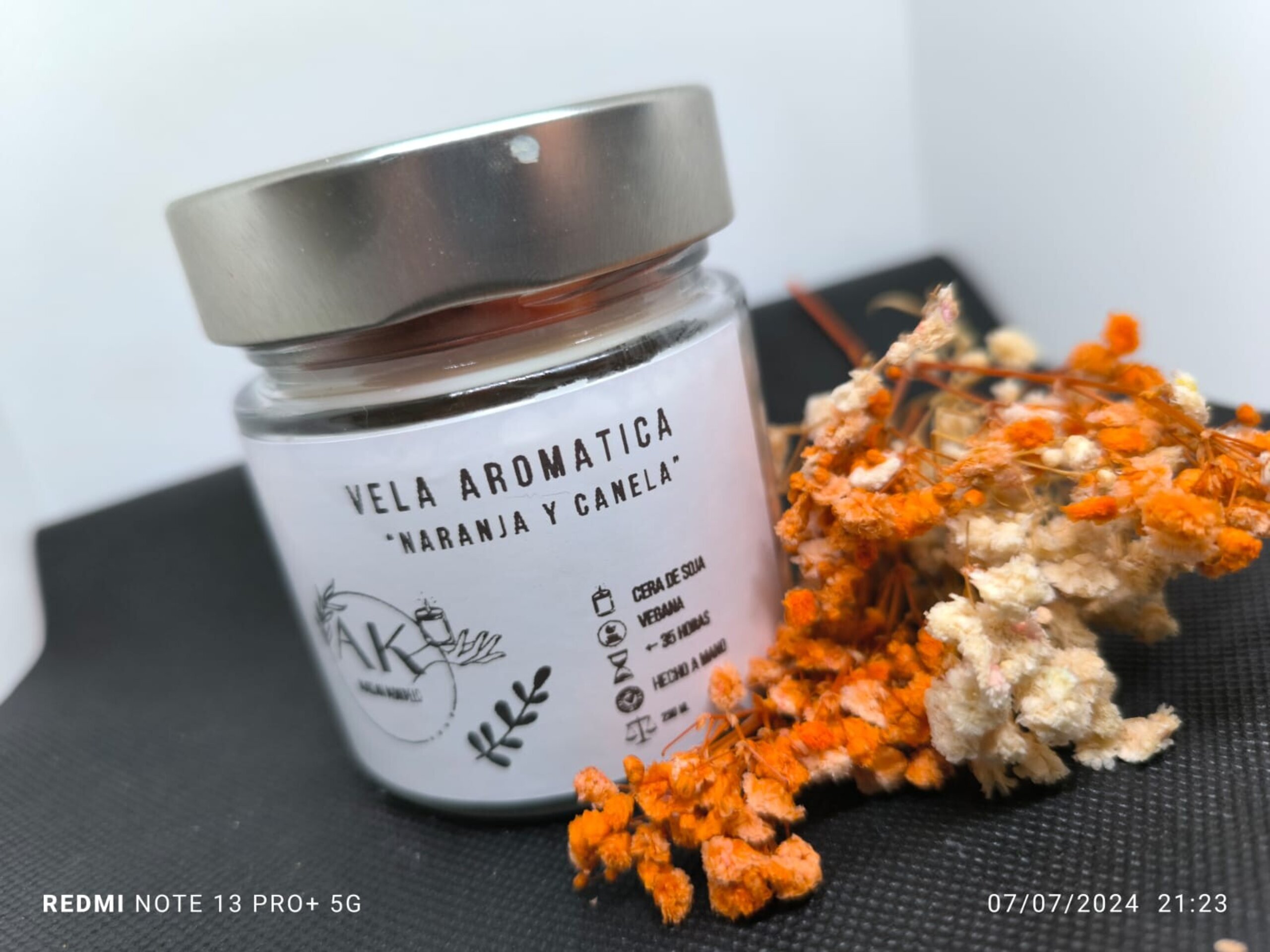 Vela de Naranja Y canela - 3