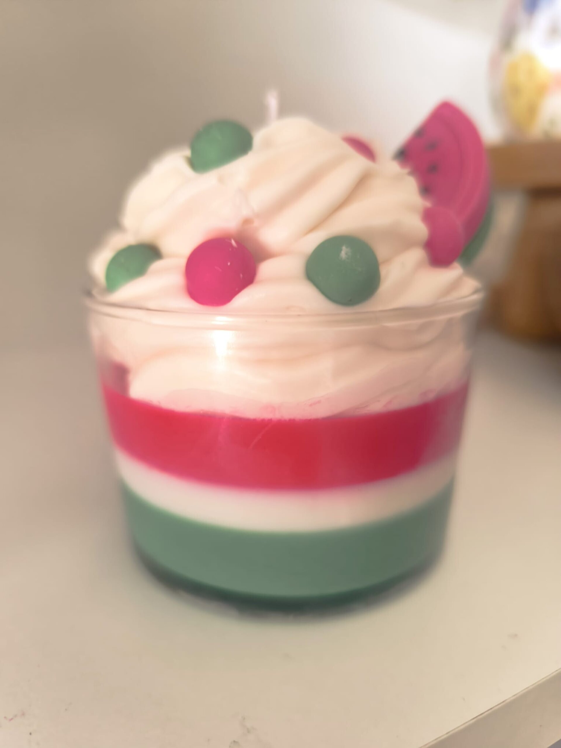 Vela de Postre Sandia - 1