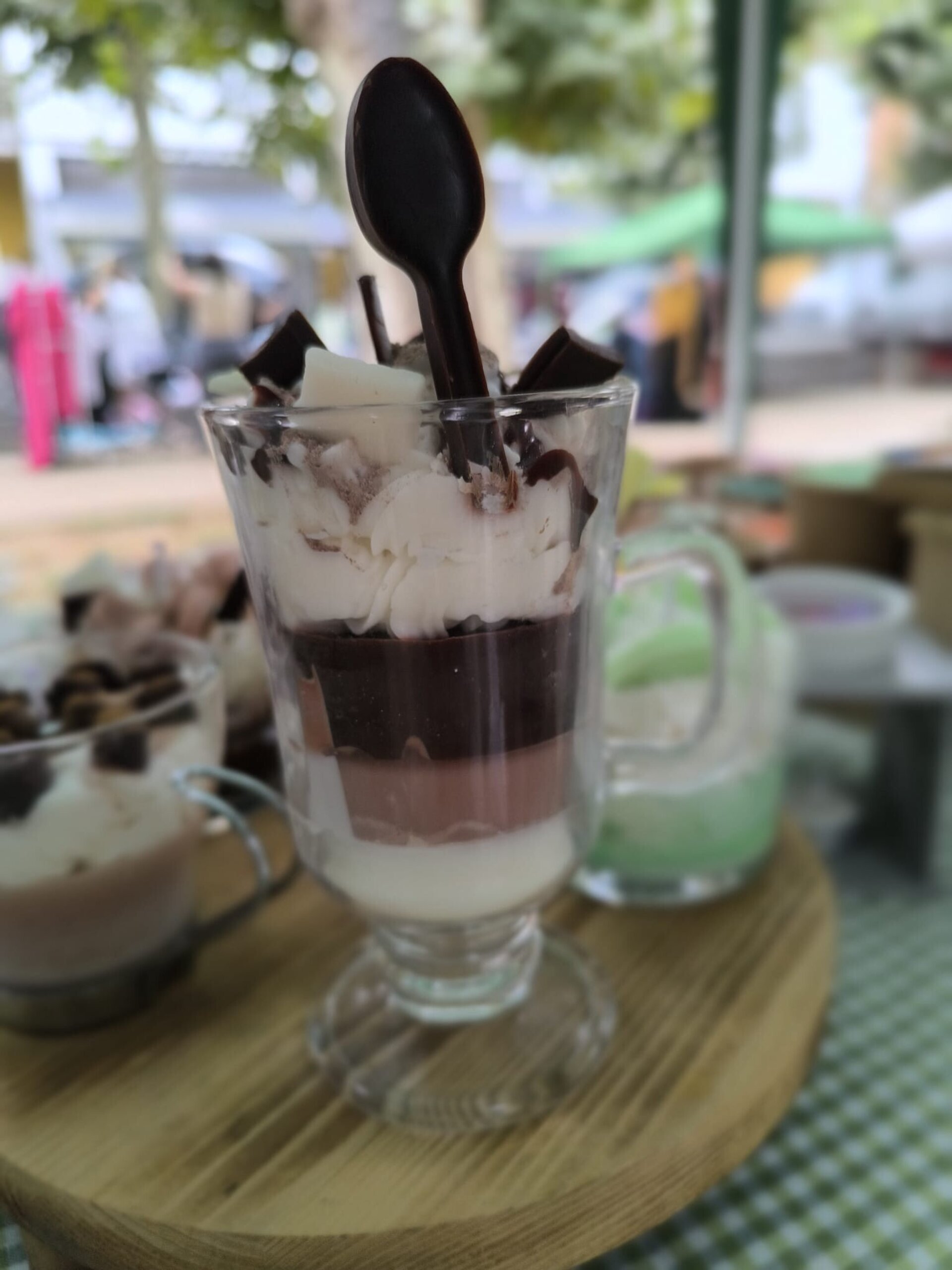Vela de Postre Corazon de Cafe - 1