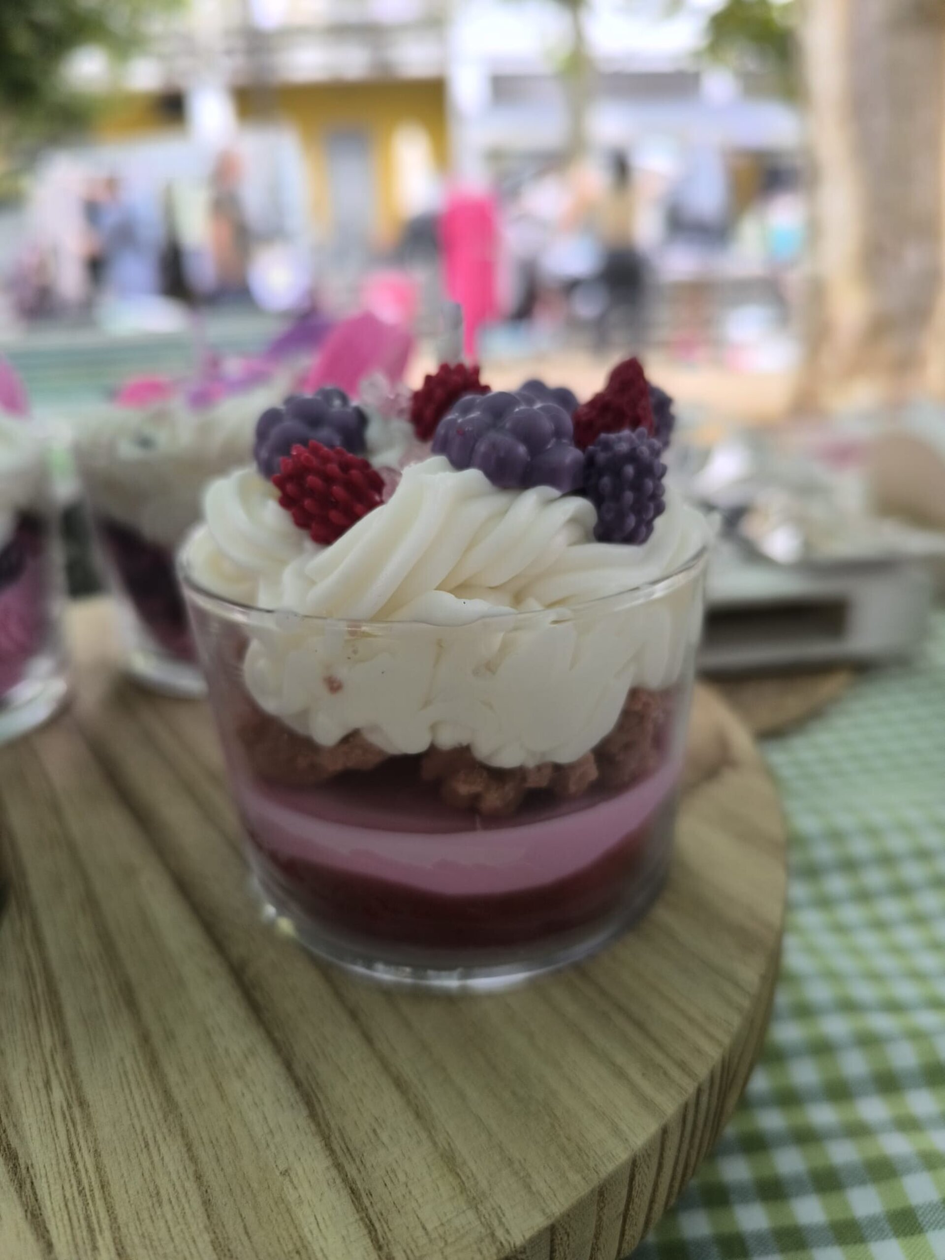 Vela de Postre Frutos Rojos - 1