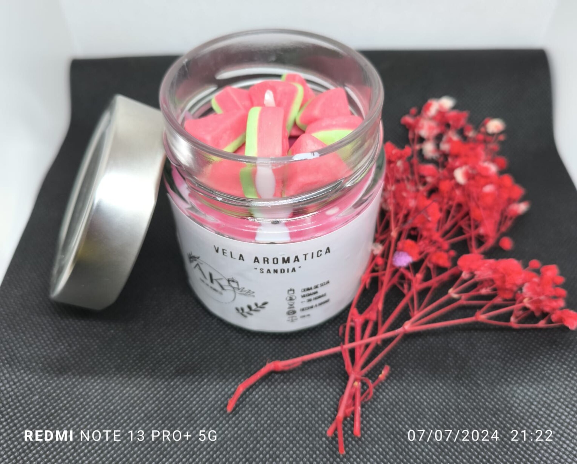 Vela de Frutos rojos - 4